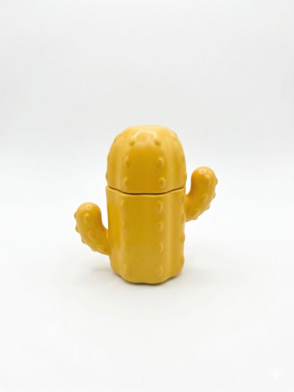 Świeca Sojowa Kaktus w ręcznie wykonanym limitowanym opakowaniu